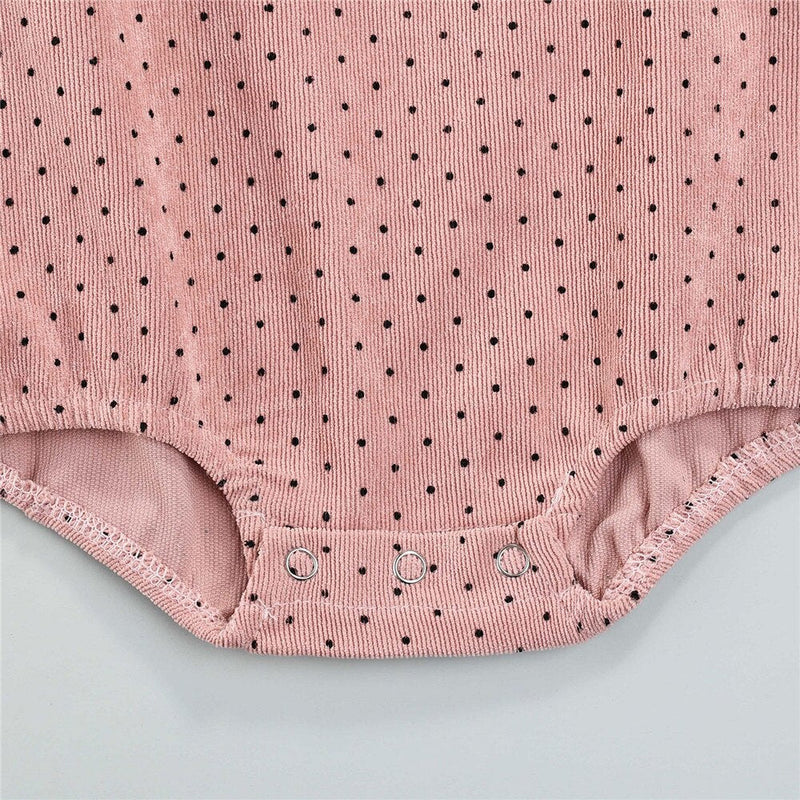 Body Infantil Arco-Íris e Bolinhas