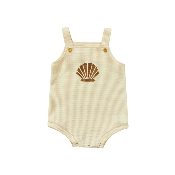 Body Infantil Canelado Conchinha do Mar