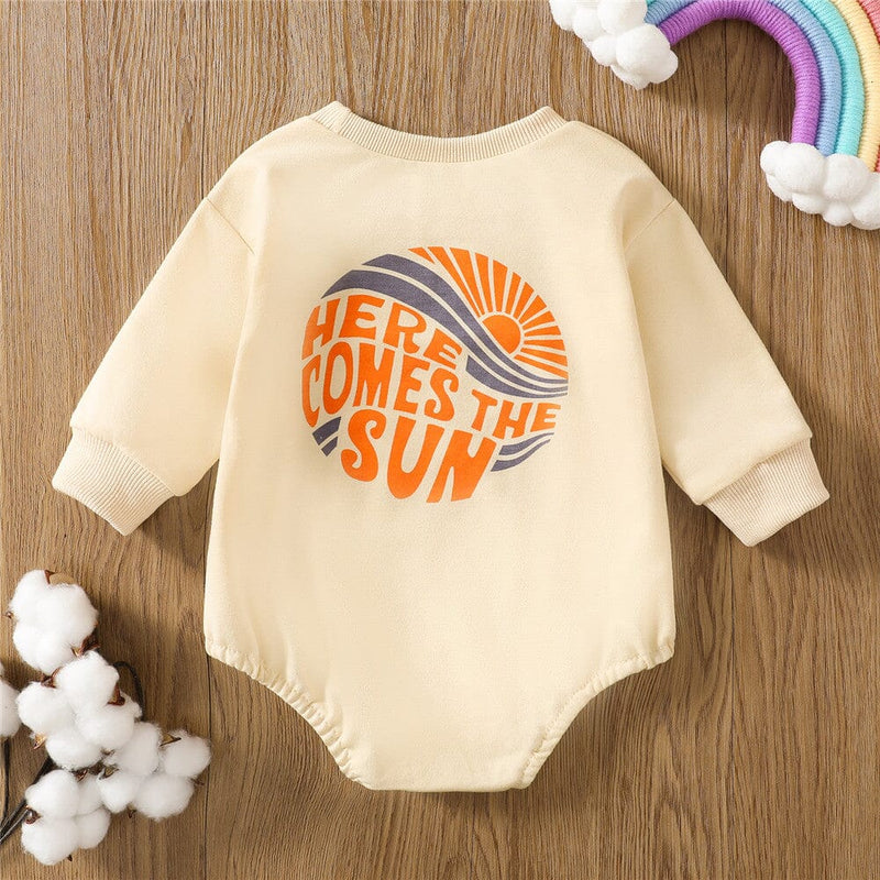 Body Infantil "Ai vem o Sol"