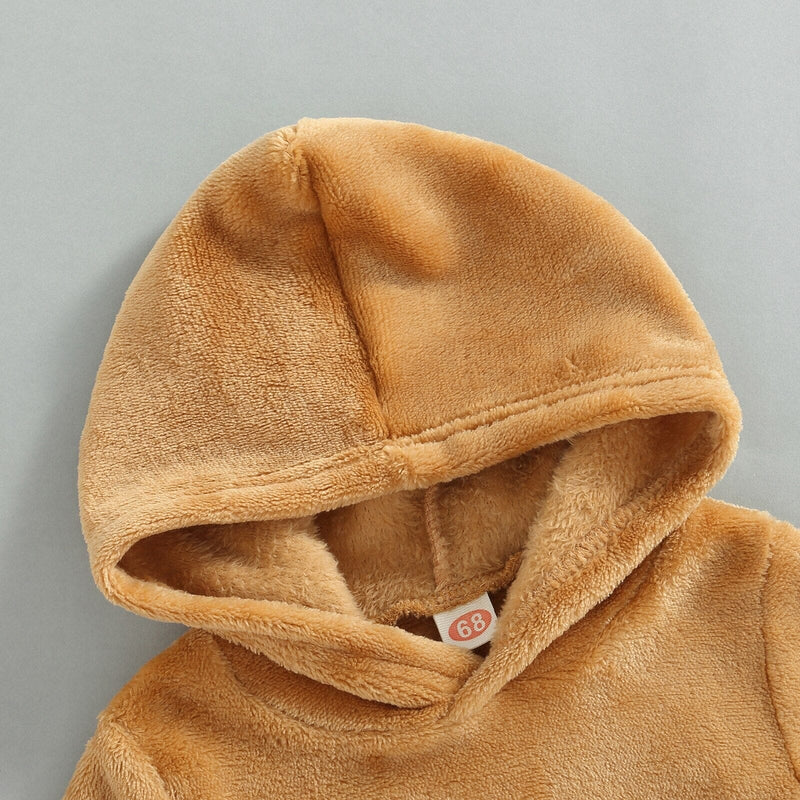 Body Infantil Arco-Íris com Capuz