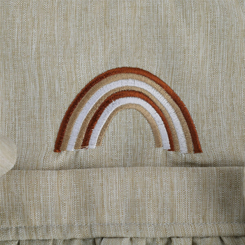 Body Infantil Arco-Íris e Laços