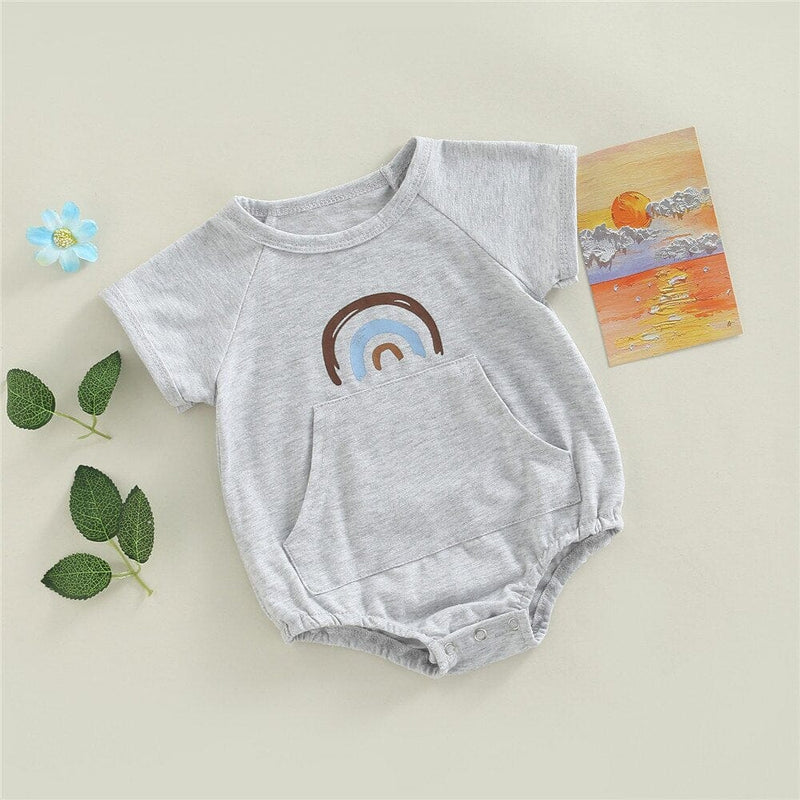 Body Infantil Arco-íris
