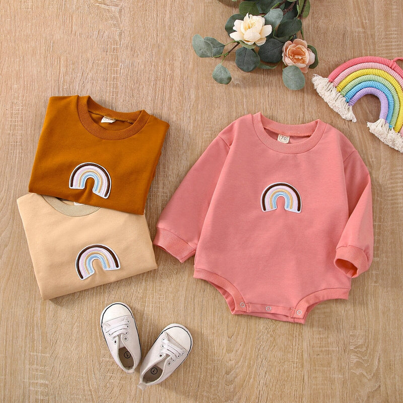 Body Infantil Arco-Íris