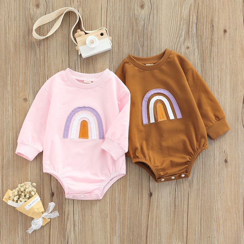 Body Infantil Arco-Íris
