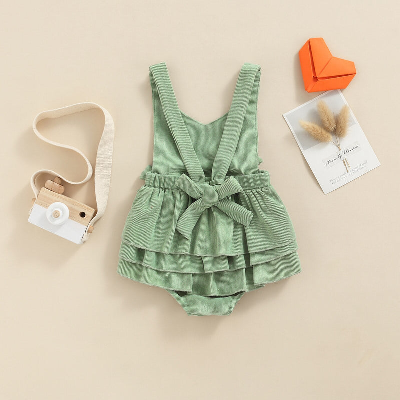 Body Infantil Canelado Lacinho