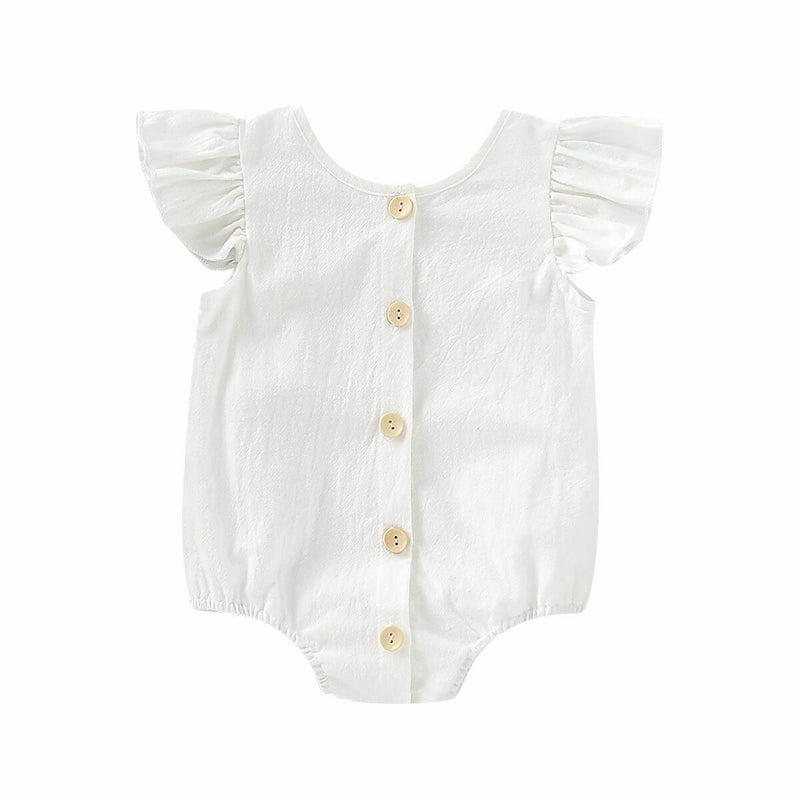 Body Infantil Delicado Botões