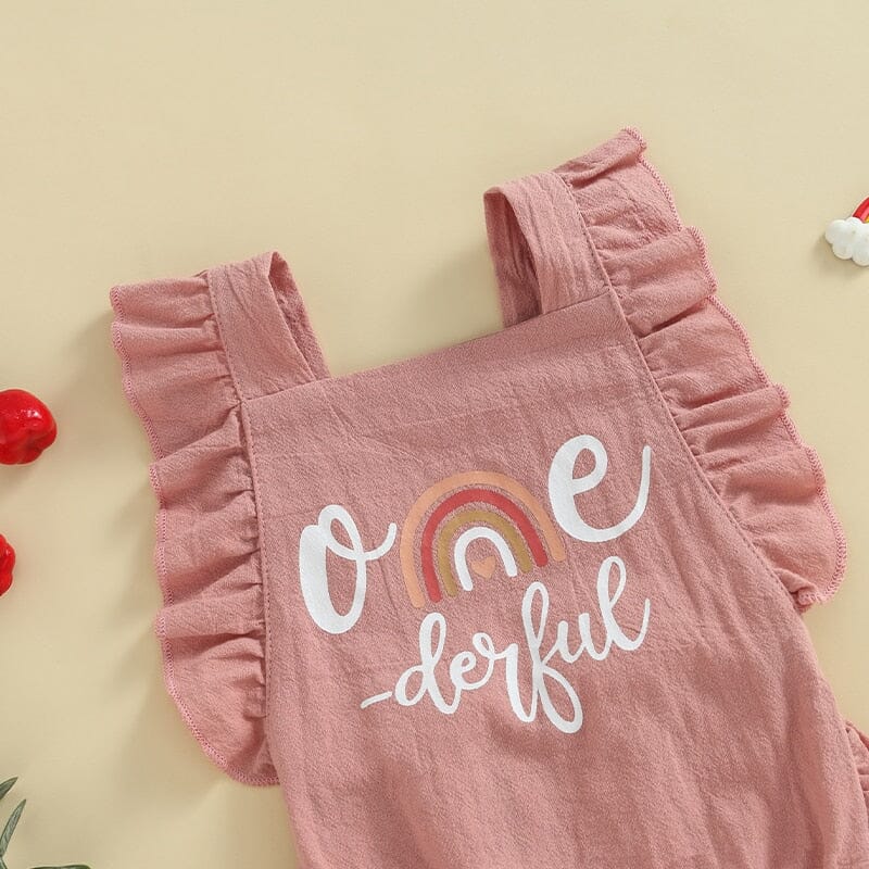 Body Infantil Feminino Arco Irís Manguinha