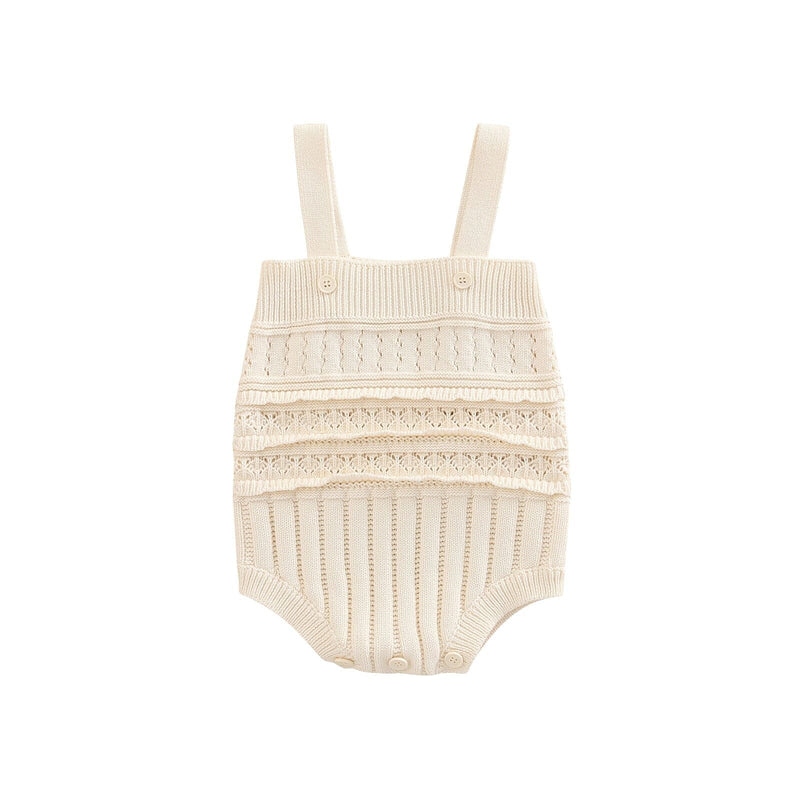 Body Infantil Feminino Bege