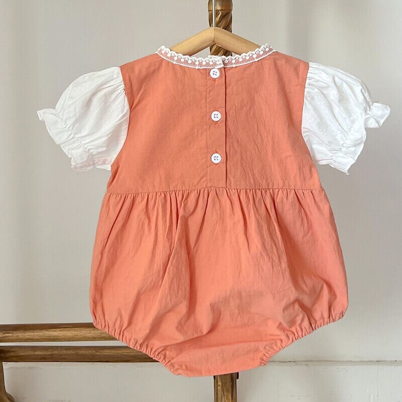 Body Infantil Feminino Bordado