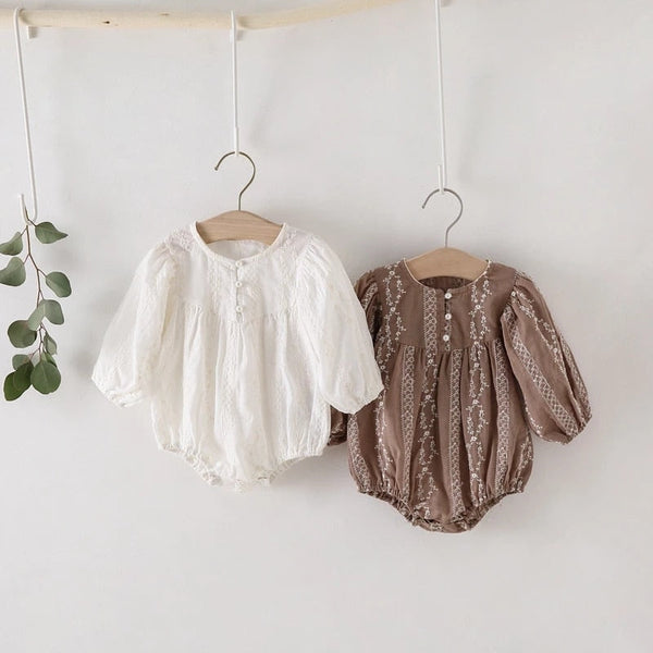 Body Infantil Feminino Botões
