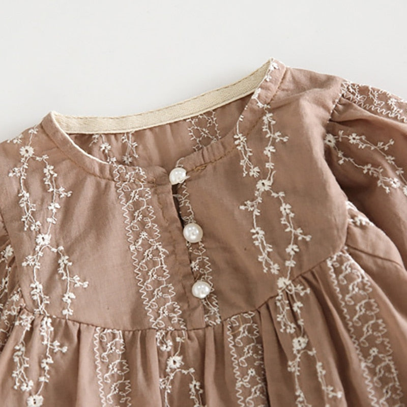 Body Infantil Feminino Botões