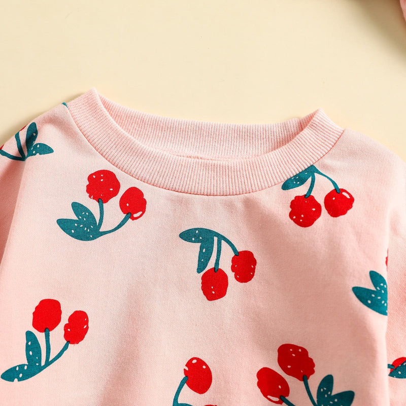 Body Infantil Feminino Cereja