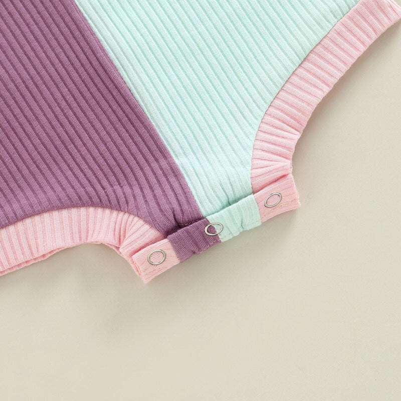 Body Infantil Feminino Duo Color + Faixa