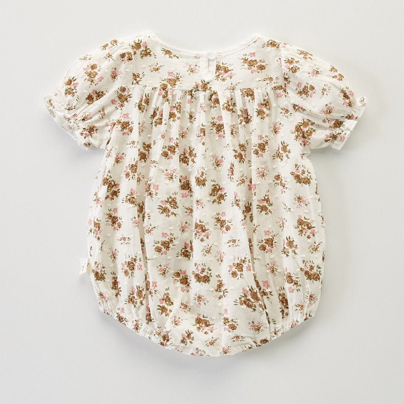 Body Infantil Feminino Florzinha e Babado