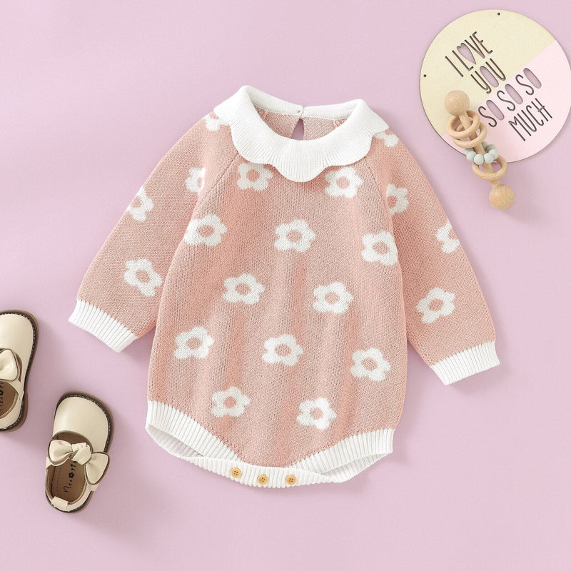 Body Infantil Feminino Golinha e Flores