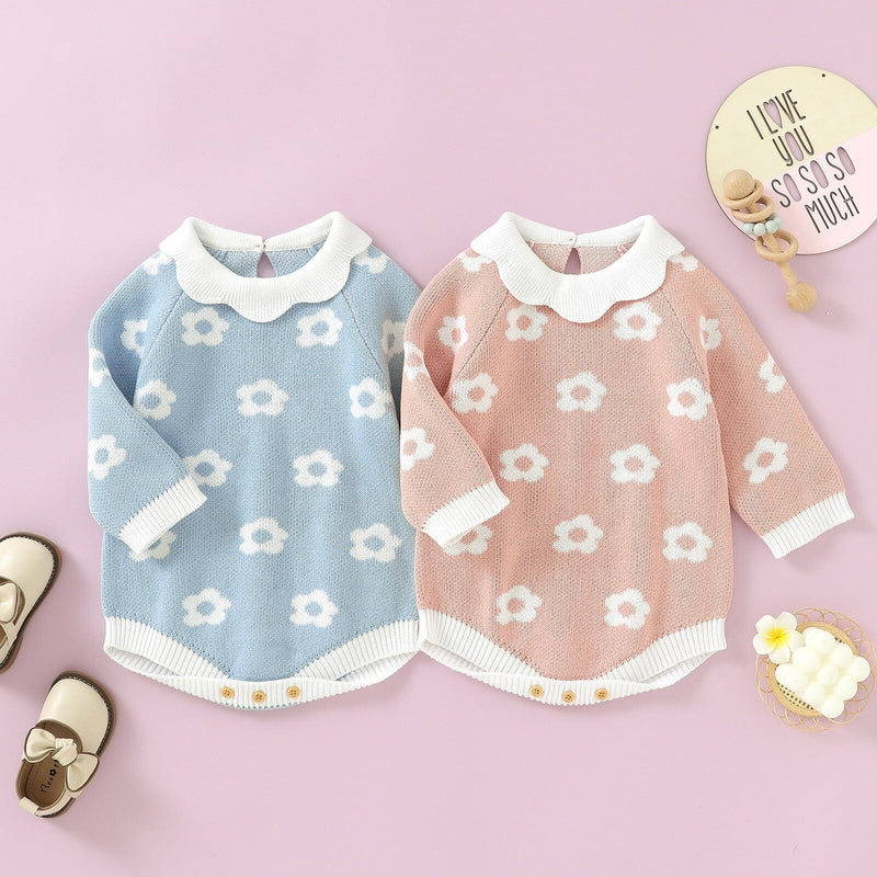 Body Infantil Feminino Golinha e Flores
