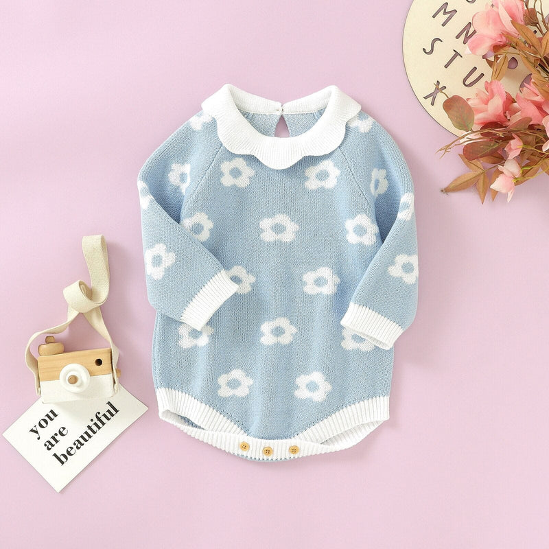 Body Infantil Feminino Golinha e Flores