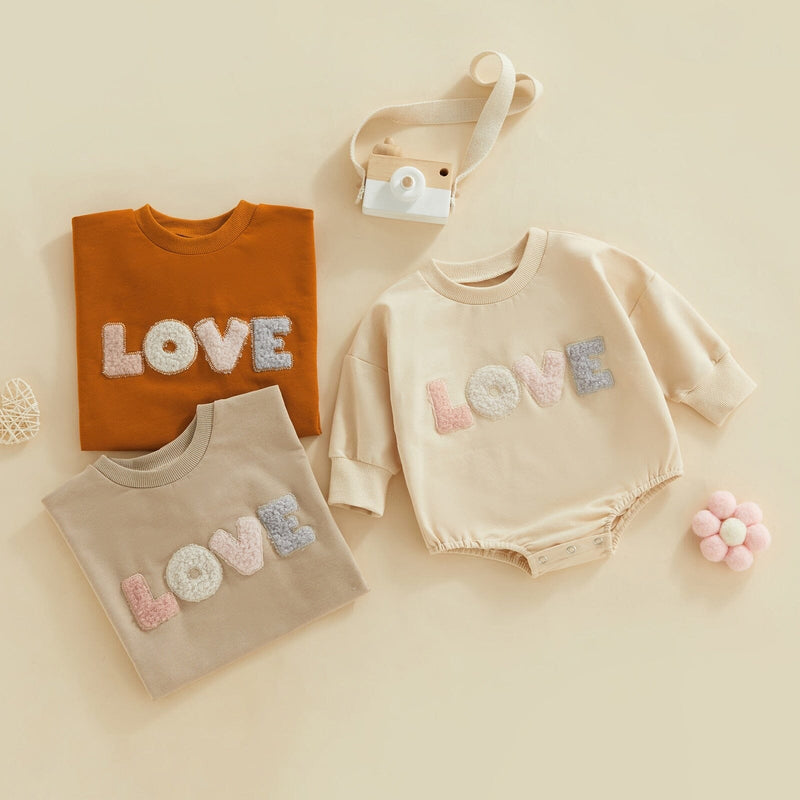 Body Infantil Feminino Love