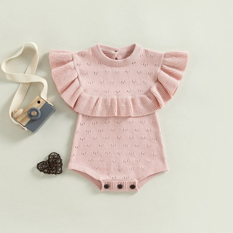 Body Infantil Feminino Manguinha Plissada