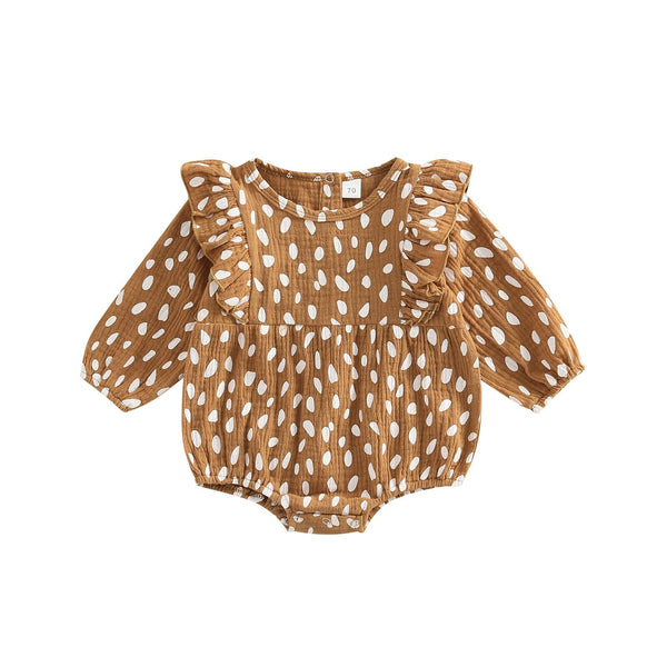 Body Infantil Feminino Pingos