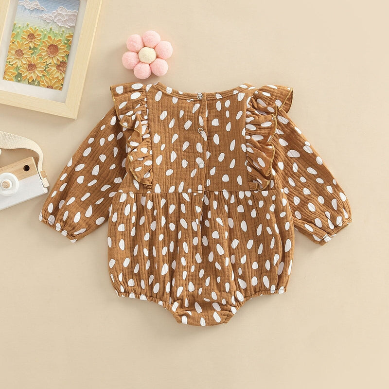 Body Infantil Feminino Pingos