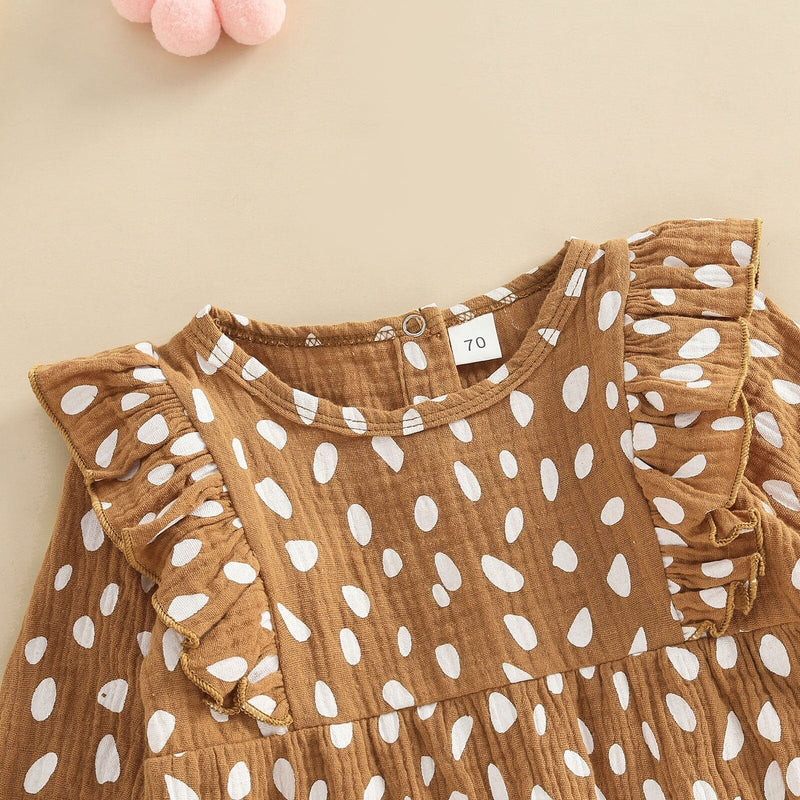 Body Infantil Feminino Pingos