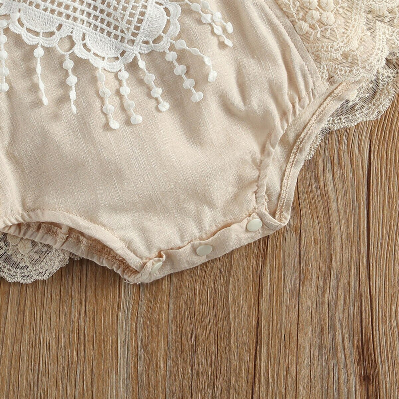 Body Infantil Feminino Renda Detalhes
