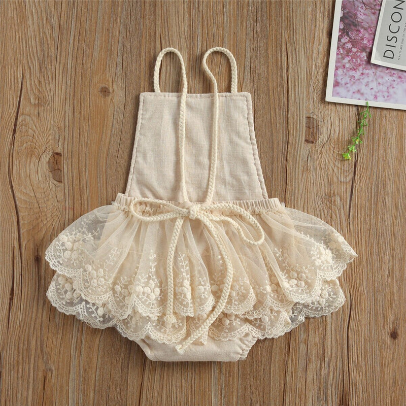 Body Infantil Feminino Renda Detalhes