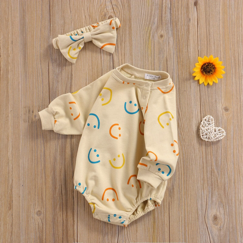 Body Infantil Feminino Smile + Faixa