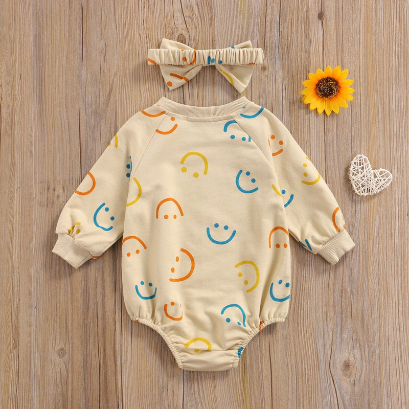 Body Infantil Feminino Smile + Faixa