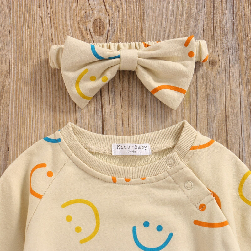 Body Infantil Feminino Smile + Faixa