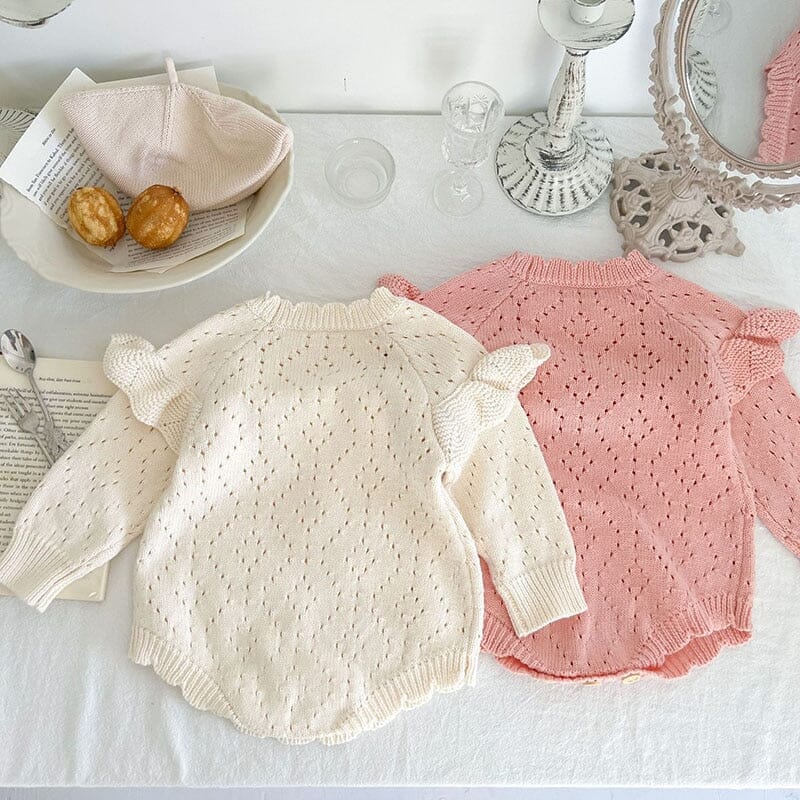 Body Infantil Feminino Tricô