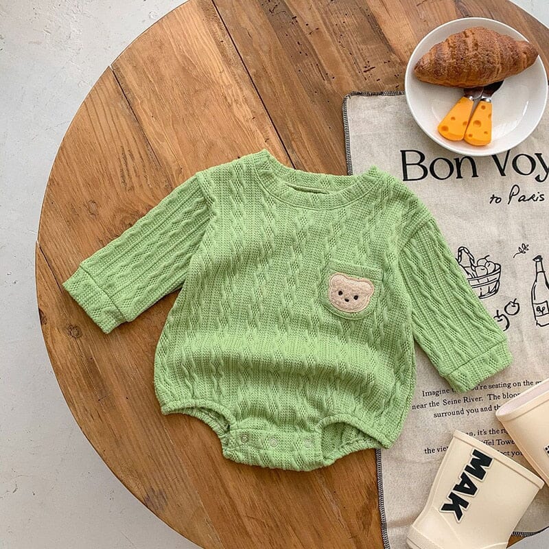 Body Infantil Mini Urso