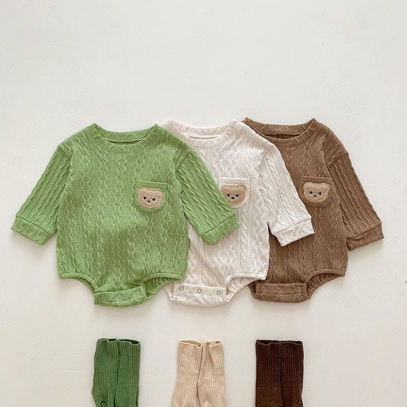 Body Infantil Mini Urso