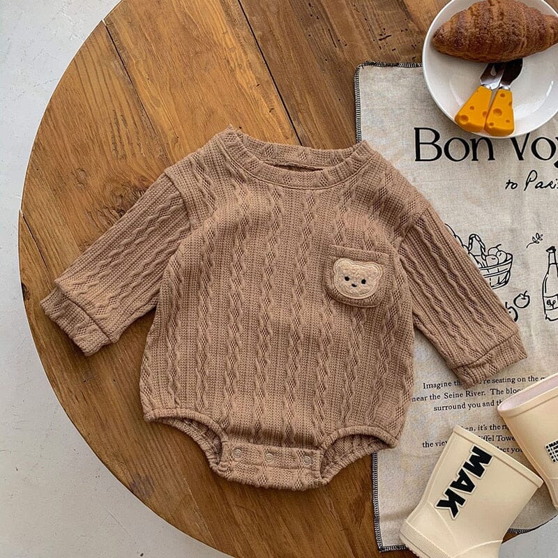 Body Infantil Mini Urso