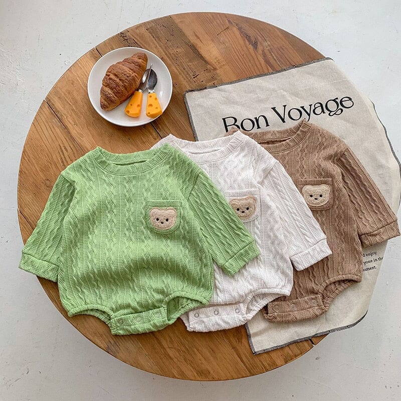 Body Infantil Mini Urso