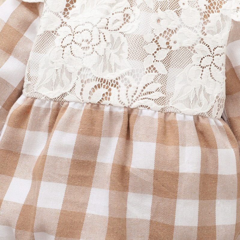 Body Infantil Xadrez Detalhes