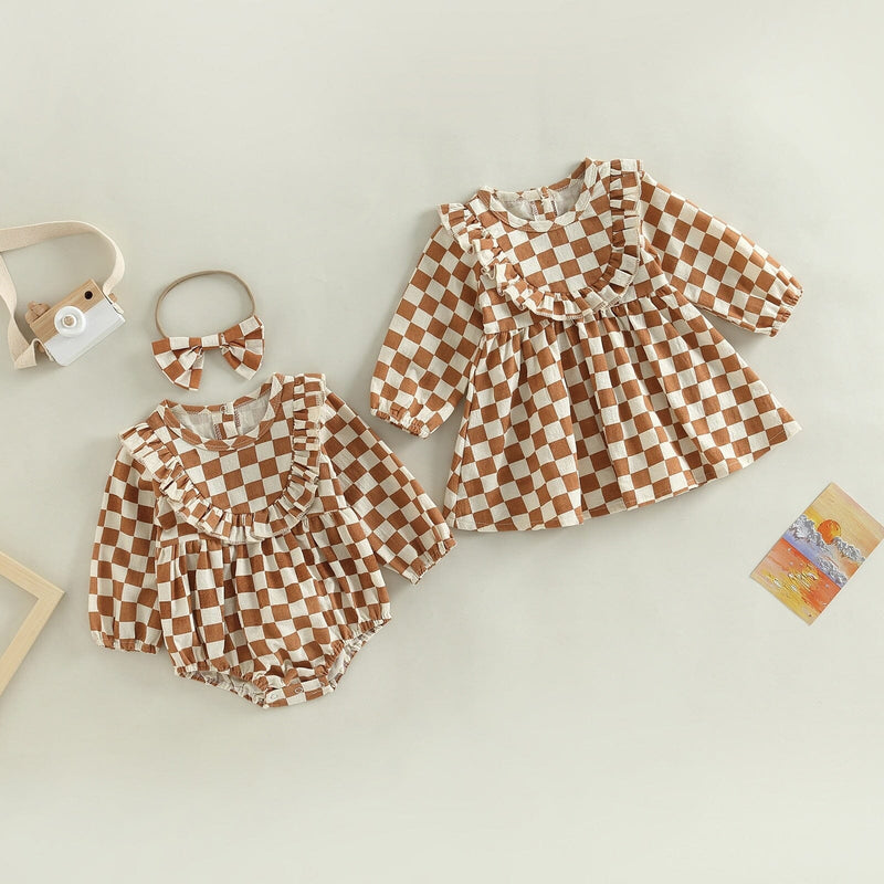 Body Infantil Xadrez + Faixa