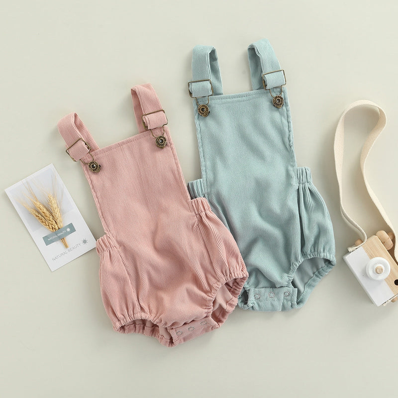 Body Infantil Feminino Romper Canelado Delicado
