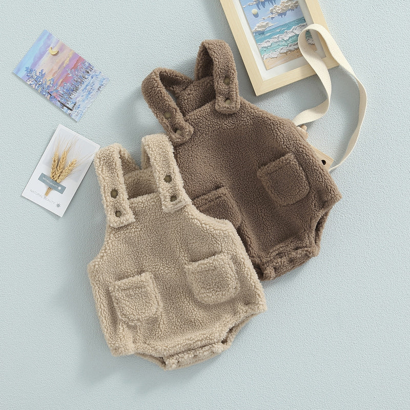 Body Romper Infantil Bolsinhos