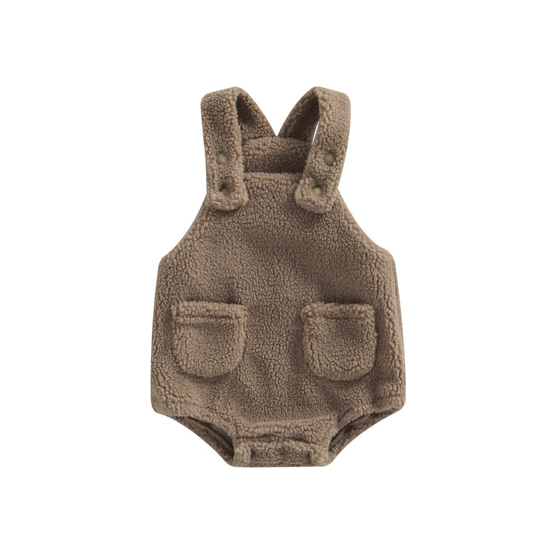 Body Romper Infantil Bolsinhos