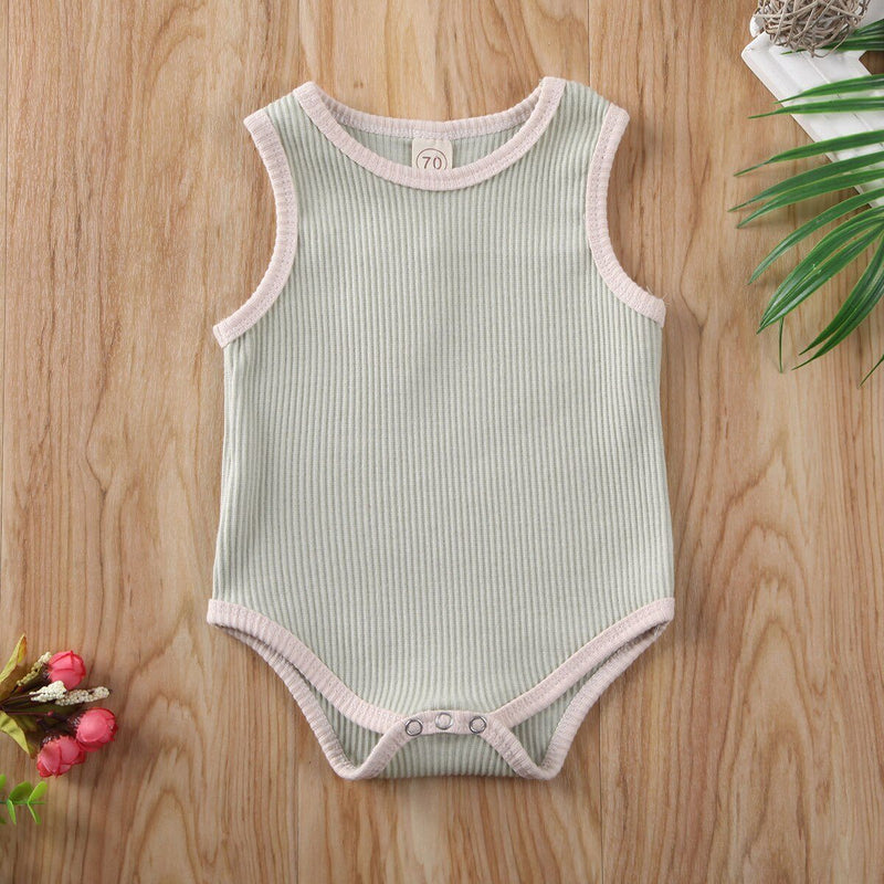 Body Infantil Canelado Simples