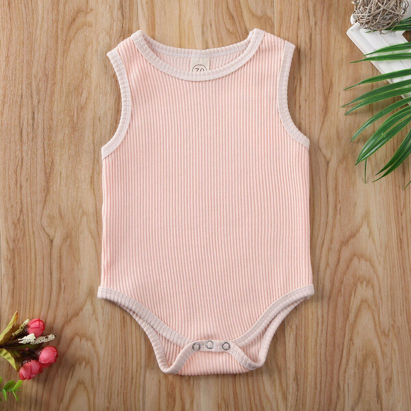 Body Infantil Canelado Simples