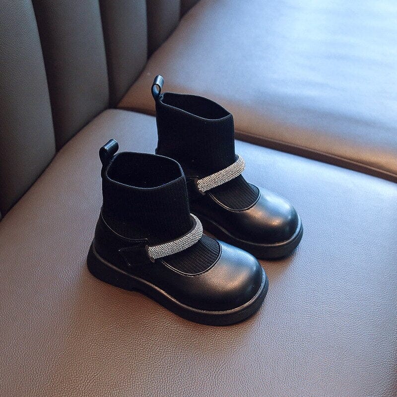 Bota Infantil Feminina Meia Pedras