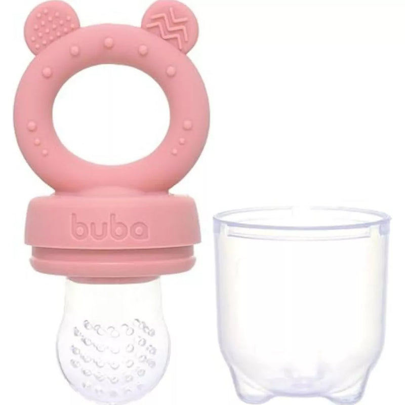 Porta Frutinhas Buba Ursinho Em Silicone +6 Meses