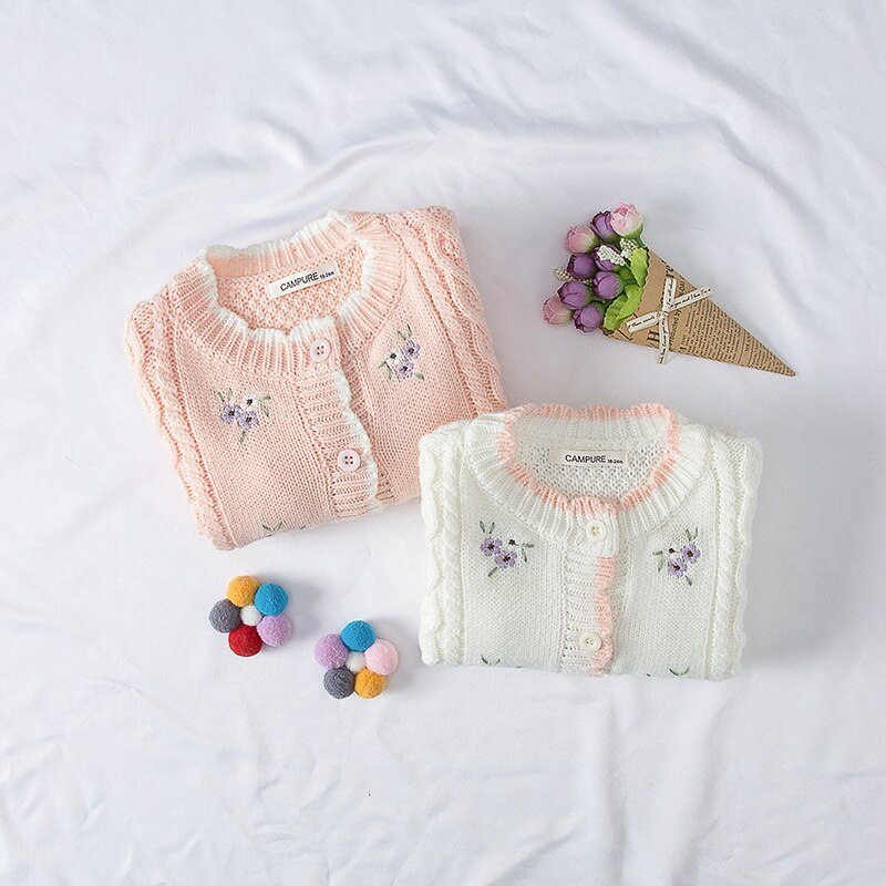 Cardigan Infantil Feminino Delicado