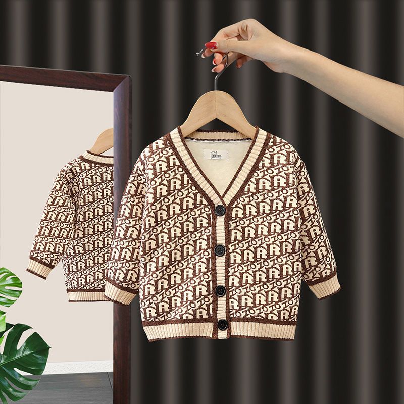 Cardigan Infantil Letras