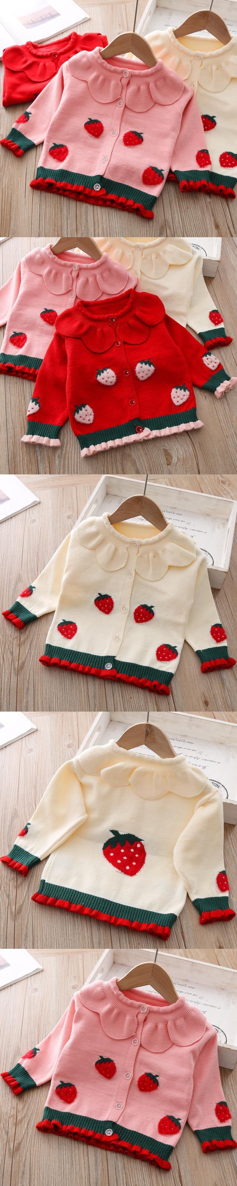 Cardigan Infantill Moranguinho