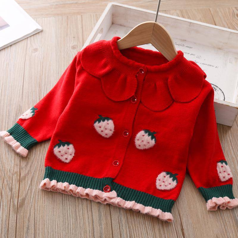 Cardigan Infantill Moranguinho