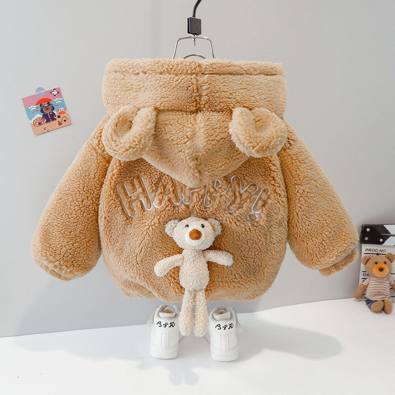 Casaco Infantil com Capuz Happy